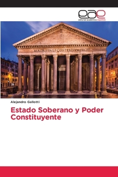 Paperback Estado Soberano y Poder Constituyente [Spanish] Book