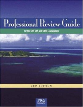 Paperback Professional Review Guide for the Chp and CHS Examinations, 2005 Edition [With CDROM] Book