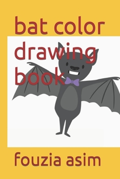 bat color drawing book