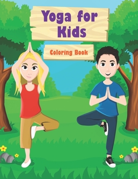 Paperback Yoga for Kids: Coloring Book