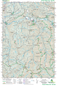 Map McCoy Peak, Wa No. 333 Book