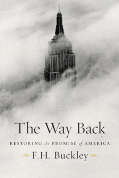 Hardcover The Way Back: Restoring the Promise of America Book