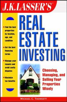 Paperback J.K. Lasser's Real Estate Investing Book