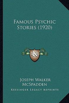 Paperback Famous Psychic Stories (1920) Book