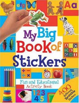 Paperback My Big Book of Stickers: Fun and Educational Activity Book