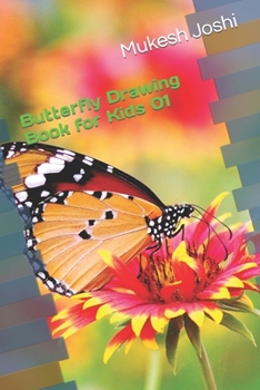 Paperback Butterfly Drawing Book for Kids 01 Book