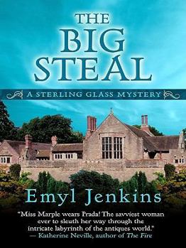 Hardcover The Big Steal [Large Print] Book