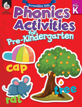 Paperback Foundational Skills: Phonics for Pre-Kindergarten Book