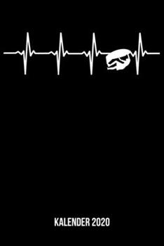 Kalender 2020: Terminplaner A5 - Klettern Herzschlag Heartbeat Wochenkalender & Monatsplaner 2020 - Geschenk für Kletterer & Boulderer (German Edition)
