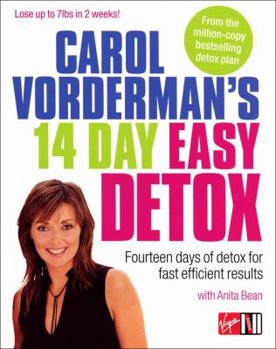Paperback Carol Vorderman's 14 Day Easy Detox. with Anita Bean Book