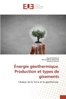 Paperback Énergie géothermique. Production et types de gisements [French] Book