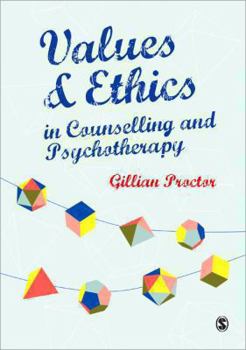 Paperback Values and Ethics in Counselling and Psychotherapy Book