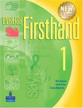Paperback English Firsthand 1 with Audio CD: New Gold Edition [With CD] Book
