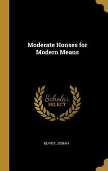 Hardcover Moderate Houses for Modern Means Book