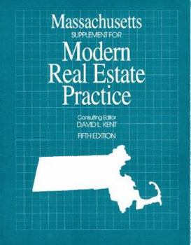 Paperback Massachusetts Supplement for Modern Real Estate Practice Book