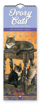 Calendar Ivory Cats Slim Calendar 2022 (Art Calendar) Book