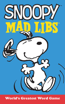 Paperback Snoopy Mad Libs: World's Greatest Word Game Book
