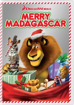 DVD Merry Madagascar Book