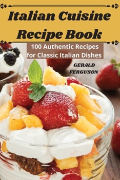 Paperback Italian Cuisine Recipe Book