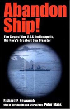 Paperback Abandon Ship!: The Saga of the U.S.S. Indianapolis, the Navy's Greatest Sea Disaster [Large Print] Book