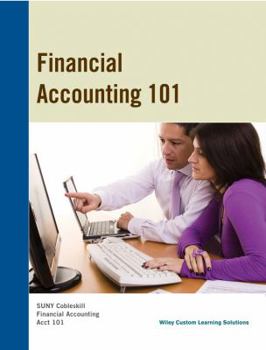 Paperback Financial Accounting 101 SUNY Cobleskill Book