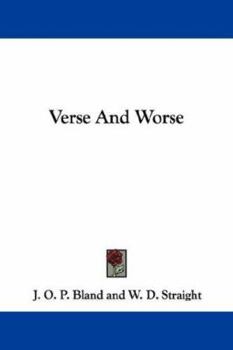 Paperback Verse And Worse Book