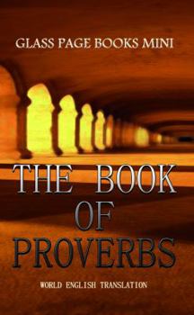 Paperback The Book of Proverbs: Glass Page Books Mini Book