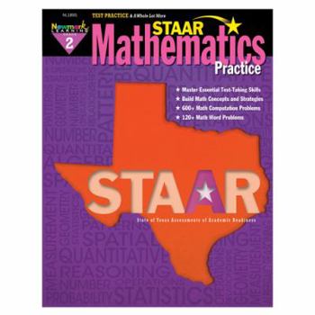Paperback STAAR Mathematics Practice Grade 2 Book
