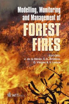 Hardcover Modelling, Monitoring and Management of Forest Fires Book