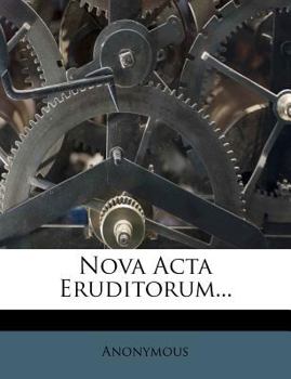 Paperback Nova ACTA Eruditorum... [Latin] Book