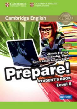 Paperback Cambridge English Prepare! Level 6 Student's Book