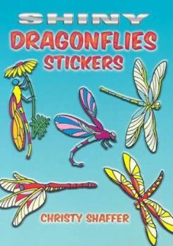 Paperback Shiny Dragonflies Stickers Book