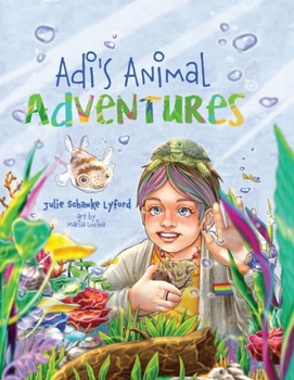 Hardcover Adi's Animal Adventures Book