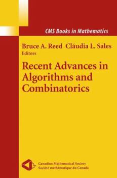 Hardcover Recent Advances in Algorithms and Combinatorics Book