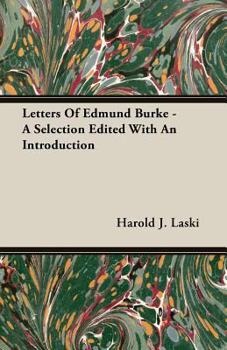 Paperback Letters of Edmund Burke - A Selection Edited with an Introduction Book