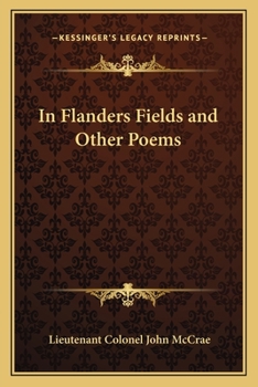Paperback In Flanders Fields and Other Poems Book