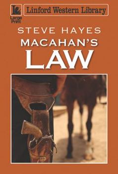 Paperback Macahan's Law [Large Print] Book