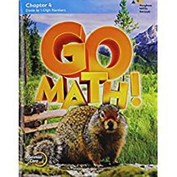 Paperback Go Math!: Student Edition Chapter 4 Grade 4 2015 Book