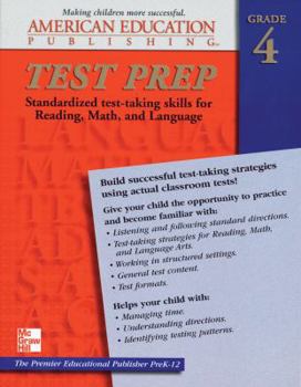 Paperback Test Prep, Grade 4 Book
