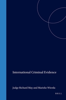 Hardcover International Criminal Evidence Book