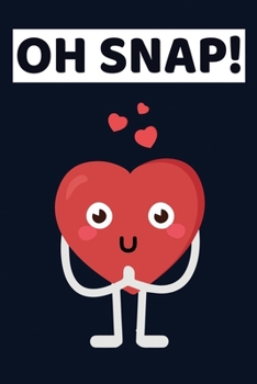 Oh snap: Original appreciation gift for couples to write in. Unique present for groom and bride to be, proposed day, newlyweds