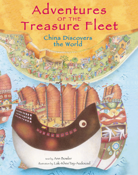 Hardcover Adventures of the Treasure Fleet: China Discovers the World Book
