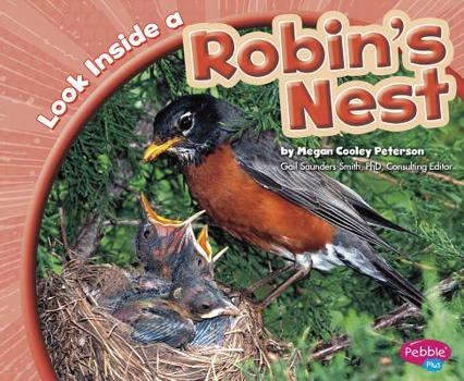 Hardcover Look Inside a Robin's Nest Book