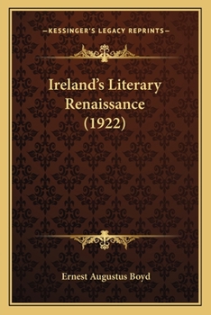 Paperback Ireland's Literary Renaissance (1922) Book