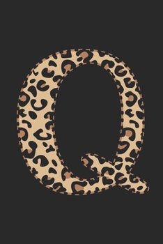 Q: small lined leopard print notebook;  monogrammed gifts for her