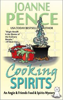 Paperback Cooking Spirits: An Angie & Friends Food & Spirits Mystery Book