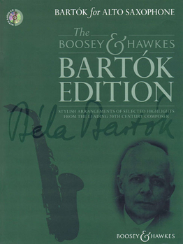 Paperback Bartok for Alto Saxophone: The Boosey & Hawkes Bartok Edition Book