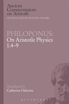 Hardcover Philoponus: On Aristotle Physics 1.4-9 Book