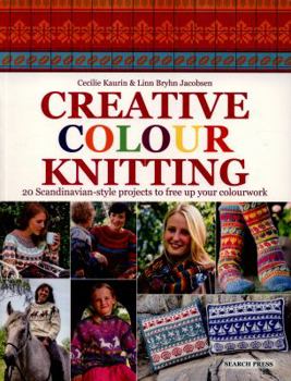 Paperback Creative Colour Knitting Book