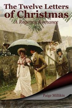 Paperback The Twelve Letters of Christmas: A Regency Romance Book